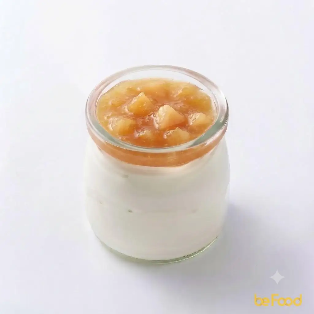 Hình ảnh Sữa chua mix sốt dưa lưới