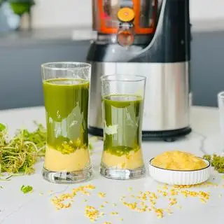 Rau má đậu xanh - 30.000 ₫ tại Sinh Tố & Nước Ép Trái Cây - Lê Quang Định