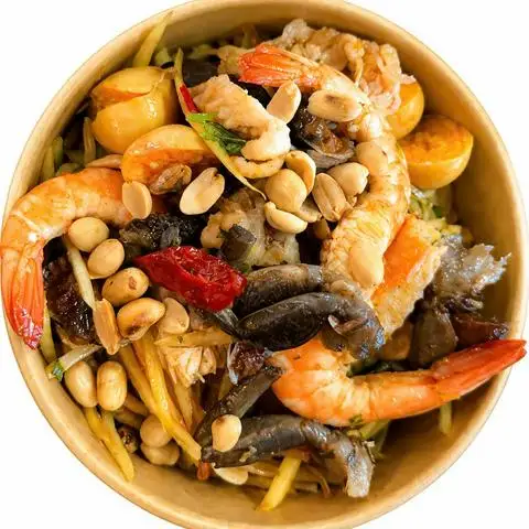 Gỏi Thái & Chân Gà Sốt Thái - A Mà - Lạc Long Quân - Ăn vặt gần bạn