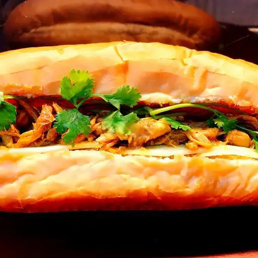 Hình ảnh COMBO Bánh Gà Quay + Nước
