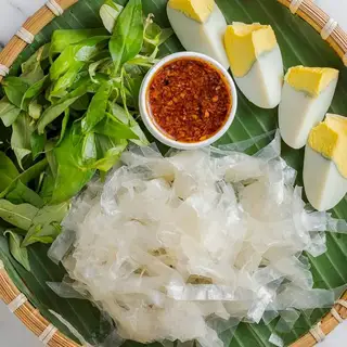 Bánh tráng chấm đặc biệt cô Bông - 31.000 ₫ tại Bánh Tráng Trộn, Cuốn & Chấm Tiểu Bông - Đường 45