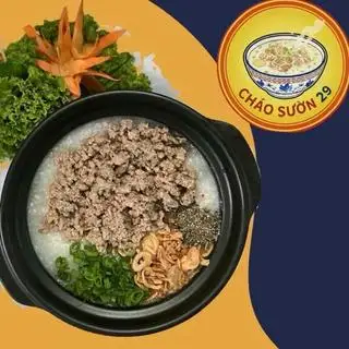 Cháo thịt bằm - thịt heo - 38.000 ₫ tại Cháo Sườn SG29 - Lò Siêu