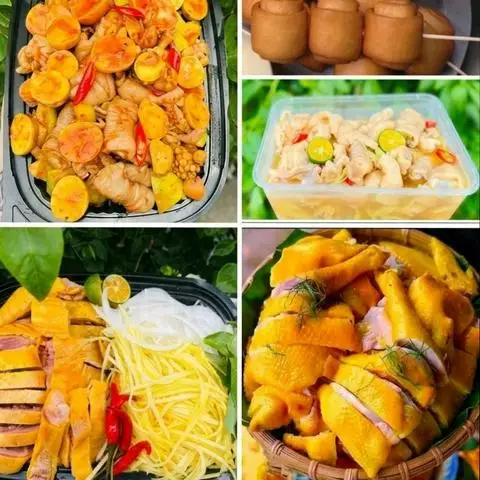 Hình ảnh Gà Ủ Muối & Chân Gà Rút Xương Sốt Thái - TH Food - Đường 26/3
