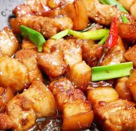 Hình ảnh Cơm Ba Chỉ Rang Cháy Cạnh