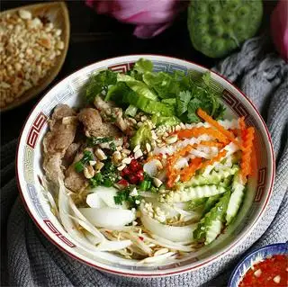 Bún thịt xào - 50.000 ₫ tại Bếp Cô Hằng - Bún Thịt Nướng Miền Tây - Nguyễn Đức Ngữ