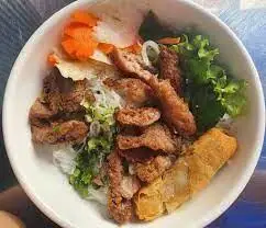 Hình ảnh Bánh hỏi nem nướng chả giò - 1 ly coca