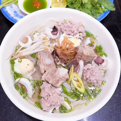 Hủ tiếu mực sườn - 62.000 ₫ tại Hủ Tiếu Mực Kim Dung - Lê Đức Thọ