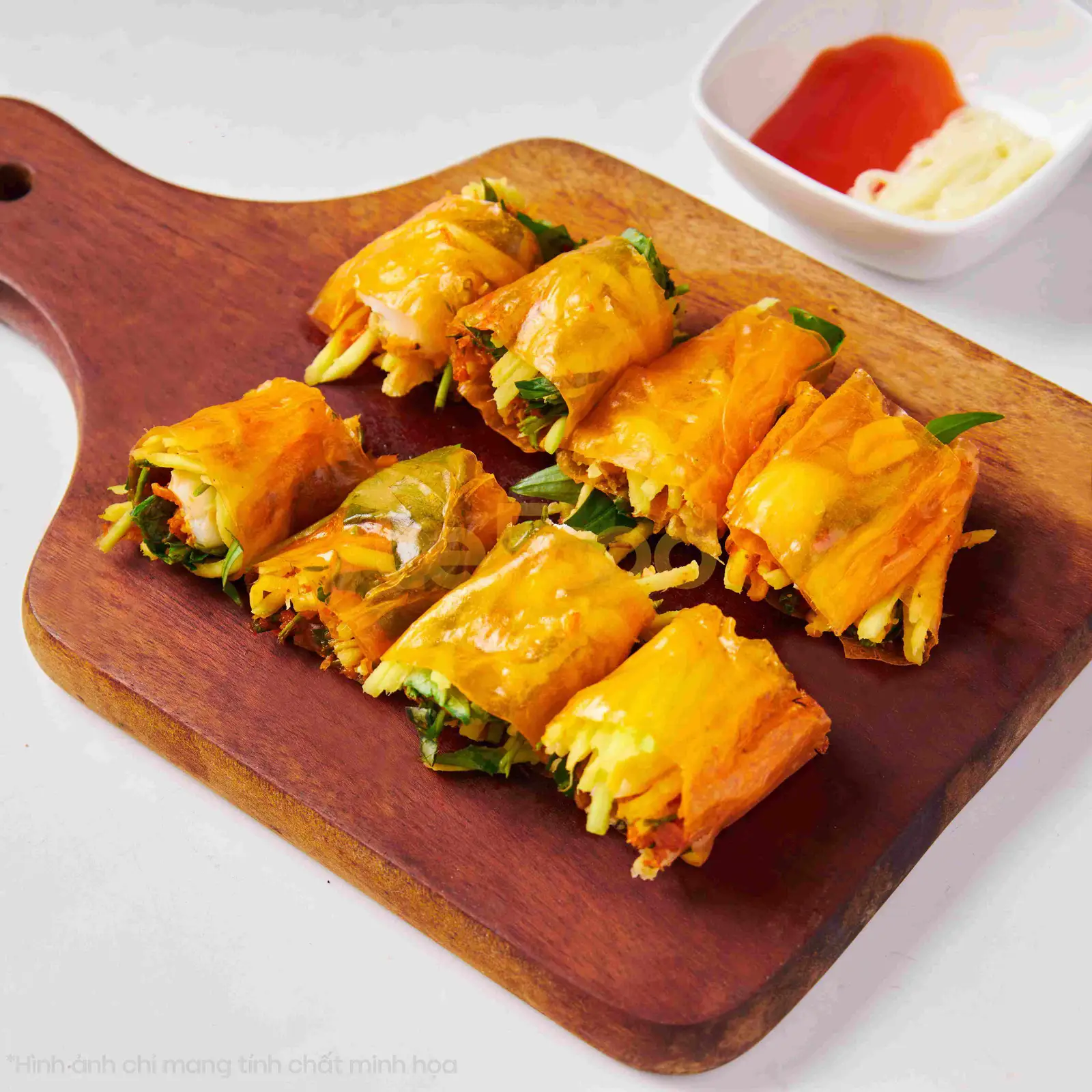 Bánh tráng cuốn lớn - da heo - 40.000 ₫ tại Tuấn Trần - Bánh Tráng Trộn & Ăn Vặt - Đường 46