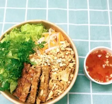 Hình ảnh Combo bún trộn nem nướng - pepsi