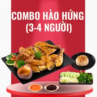Gà Nướng Nguyên Con 2 Vị - Ăn Kèm - 358.000 ₫ tại Gà Nướng Ò Ó O - Gà Nướng Nhiều Vị - Nguyễn Văn Nguyễn