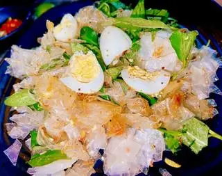 Bánh Tráng Satế Muối Tỏi ( phần tự trộn ) - 20.000 ₫ tại Bánh Tráng Muối A Xìn - Phạm Thế Hiển