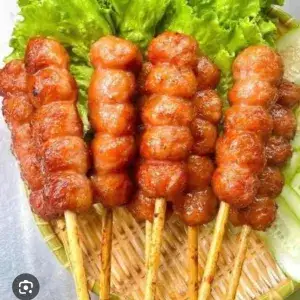 Nem hồ lô - 20.000 ₫ tại Nem Nướng - Bún Mắm Nêm - Nguyễn Du