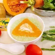 Cháo cua bí đỏ - 20.000 ₫ tại Cháo Dinh Dưỡng Baby Sài Gòn & Nui - Phan Văn Đối