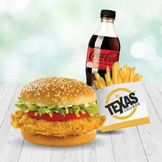 Combo Burger Tex Supreme - 89.000 ₫ tại Gà Rán Texas Chicken - Cao Thắng