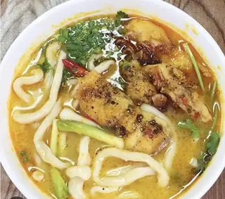 Hình ảnh Bánh canh bột gạo sắt thịt nạc