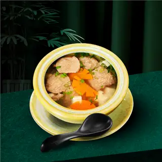 Canh soup bò chay - 40.000 ₫ tại Ẩm Thực Chay Thiền Trúc -Trần Nhật Duật