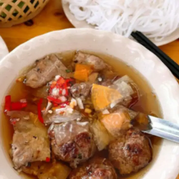 Bún chả hà nội - 52.000 ₫ tại Thành Phát - Bún Chả Hà Nội & Bún Cá Rô Đồng - Đường Số 9