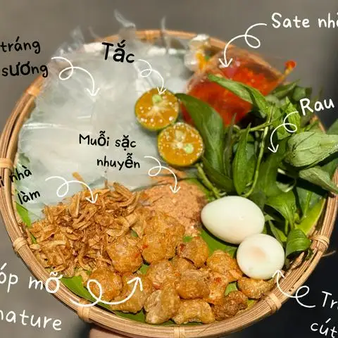 Bánh Tráng Trộn Phơi Sương - Bạch Đằng - Ăn vặt gần bạn