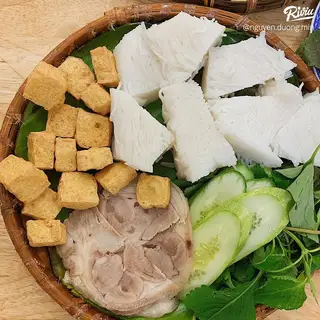 Bún đậu giò heo cuộn - 120.000 ₫ tại Quán Bún Đậu Mắm Tôm - Lê Liễu