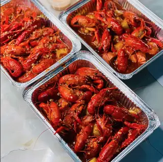 Hình ảnh Tôm hùm đất sốt cajun