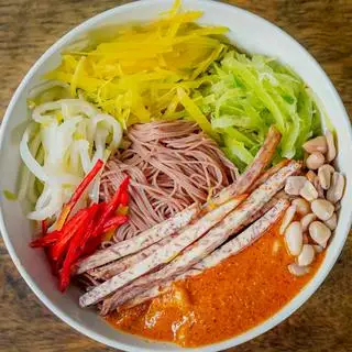Hình ảnh Bún trộn thanh đạm