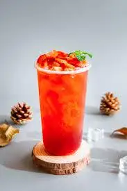 Trà dâu - 35.000 ₫ tại Trạm Trà Trái Cây Tươi - Bến Vân Đồn