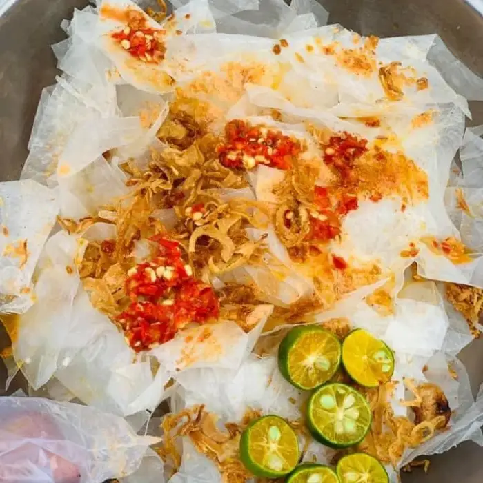 Hình ảnh Bánh tráng muối tắc