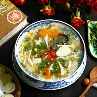 Hình ảnh Súp gà nấm