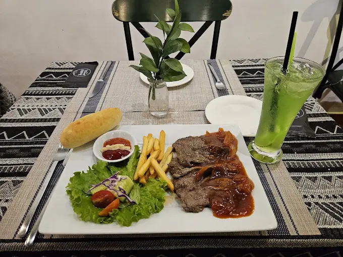 Steak bò Mỹ - American topblade steak - 175.000 ₫ tại Res Beefsteak Kiều Đàm - Trần Xuân Soạn