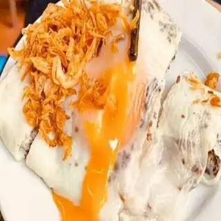 Hình ảnh Bánh cuốn trứng lòng đào