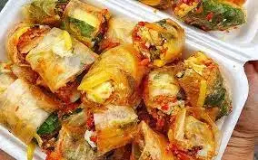 Bánh tráng cuốn - 35.000 ₫ tại Anh Em - Bánh Tráng Trộn & Trà Sữa - Hòa Hảo