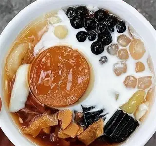Hình ảnh Tào phớ caramen thập cẩm
