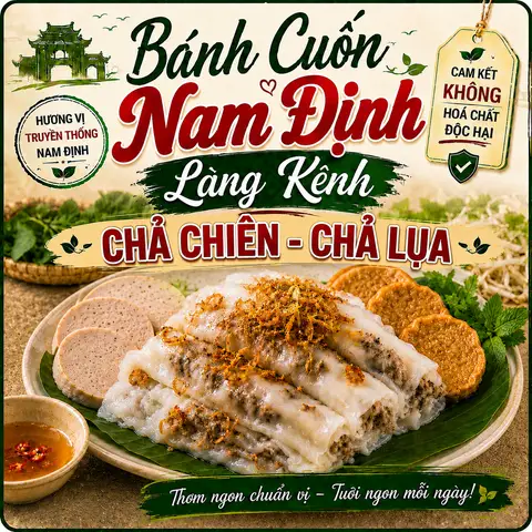 Hình ảnh Bánh Cuốn Nam Định Làng Kênh - Gò Ô Môi