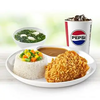 Combo Cơm Gà Rán & Súp - 69.000 ₫ tại Gà Rán KFC - Nguyễn Thái Học