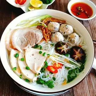 Bún  Mọc Chả - 60.000 ₫ tại Khánh Ngọc - Hủ Tiếu Nam Vang & Bún Mọc - Trần Đình Xu