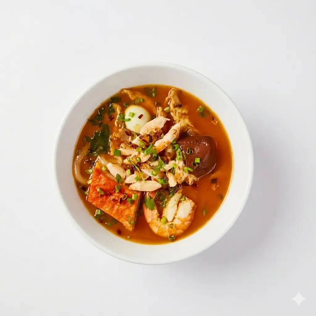 Bánh canh tô thường - 60.000 ₫ tại Bánh Canh Cua Cô Hằng - An Dương Vương