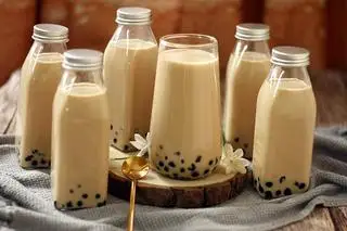 Hình ảnh Trà sữa gạo rang