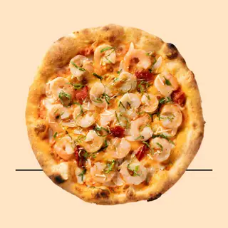 Hình ảnh Pizza hải sản chanh tỏi