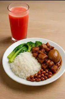 Hình ảnh Cơm thịt kho trứng