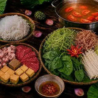 Lẩu Riêu Cua Bắp Bò Sườn Sụn – Set 2–3 người - 269.000 ₫ tại Lẩu Xì Xụp - Quách Văn Tuấn