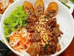Bún thịt nướng chả giò - 80.000 ₫ tại Cơm Tấm, Bún Thịt Nướng & Sinh Tố Sài Gòn Quán - Lê Thánh Tôn