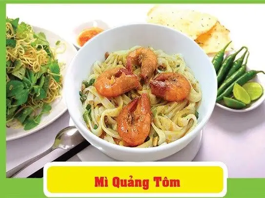Mì Quảng tôm - 60.000 ₫ tại Mì Quảng 3 Anh Em Chính Gốc - Cách Mạng Tháng 8