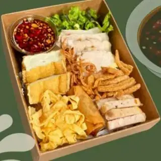 Hình ảnh Bún nước tương đầy đủ