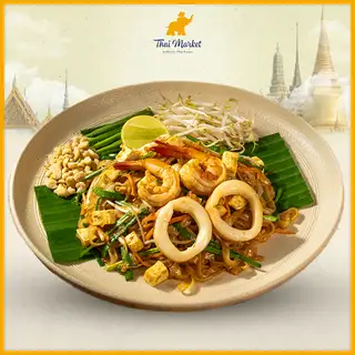 Pad Thai Hải Sản - 146.200 ₫ tại Thai Market Restaurant - Cơm Thái, Lẩu Thái & Món Thái - 95 Cao Thắng