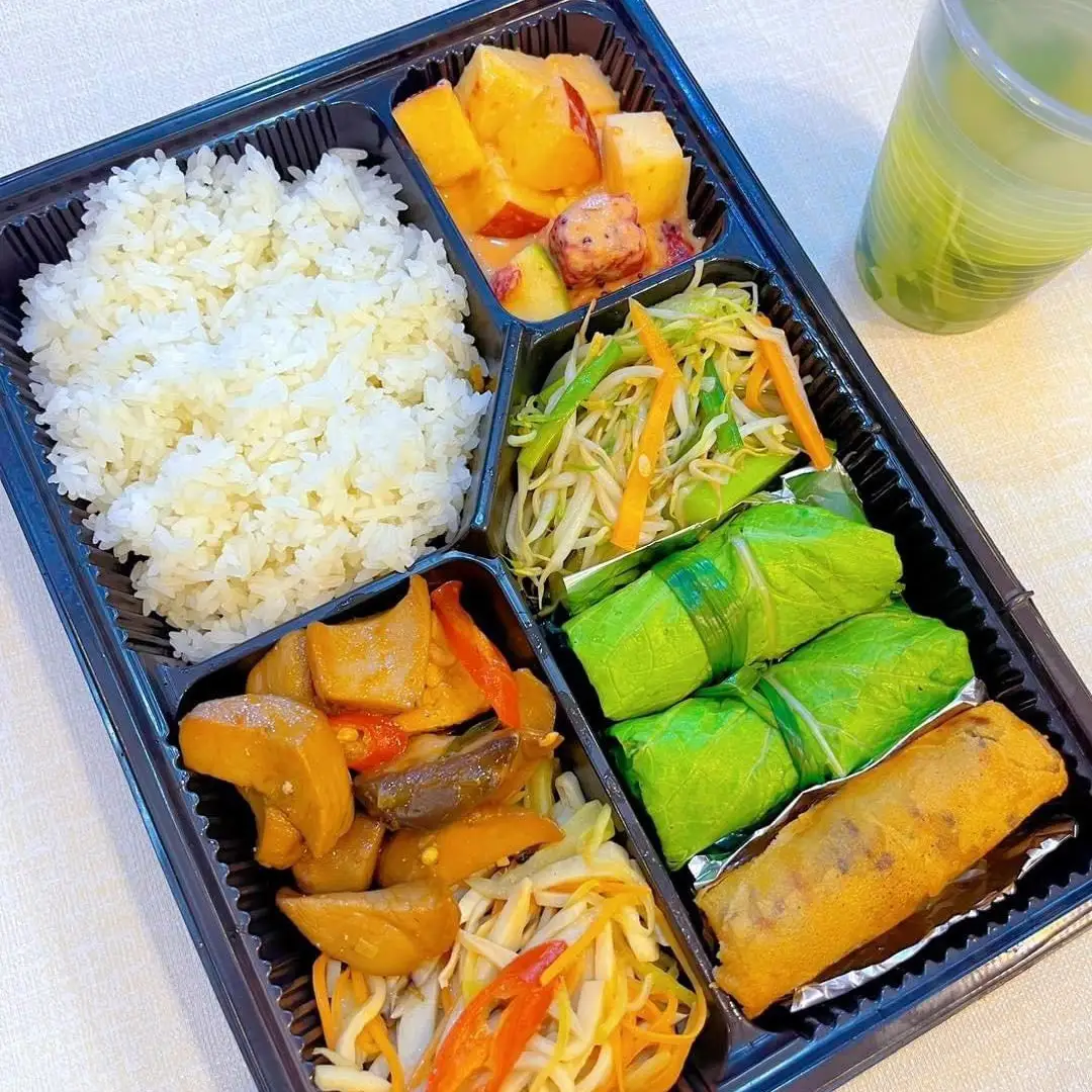 Hình ảnh Cơm chay gạo trắng