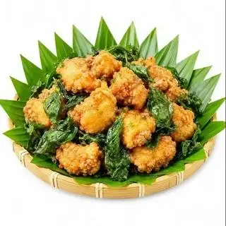 Gà viên chiên giòn - crispy fried chicken - 鹽酥雞 - 75.000 ₫ tại DJ CHICKEN Viet Đại Cát - Ẩm Thực Đài Loan - Hoàng Diệu
