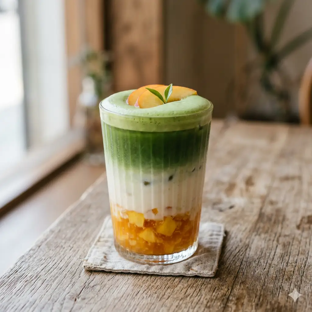 Matcha đào - 32.000 ₫ tại Cafe & Matcha - Phan Xích Long
