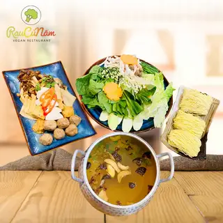 Lẩu nấm chay - 283.000 ₫ tại Chay Rau Củ Nấm Vegan - Chợ Bà Chiểu