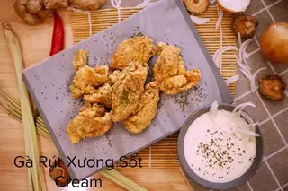 Gà rút xương sốt cream - 123.000 ₫ tại Osan Food - Mì Cay & Gà Rán - Đường 3 Tháng 2