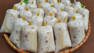 Kem chuối chuẩn vị miền Tây - 8.000 ₫ tại Rau Câu, Sữa Chua & Trà Sữa Phương Trinh - Gò Dầu